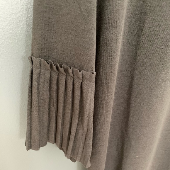 Luna Detail 3/4 Sleeve Dress Grey Size XSmall - Picture 4 of 5